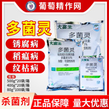 大富生 50%多菌灵倒秧病赤霉叶斑锈病叶斑病稻瘟纹枯病杀菌剂农药