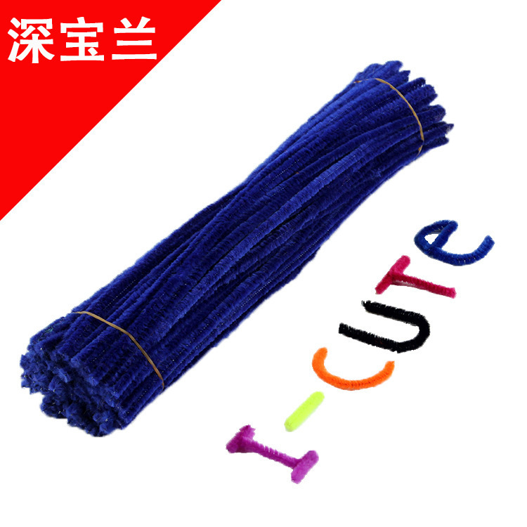 Hecho a mano DIY trenzado paquete de material cifrado ramo de lana Raíz de lana de la raya del color torcido palo de los niños hechos a mano juguetes creativos