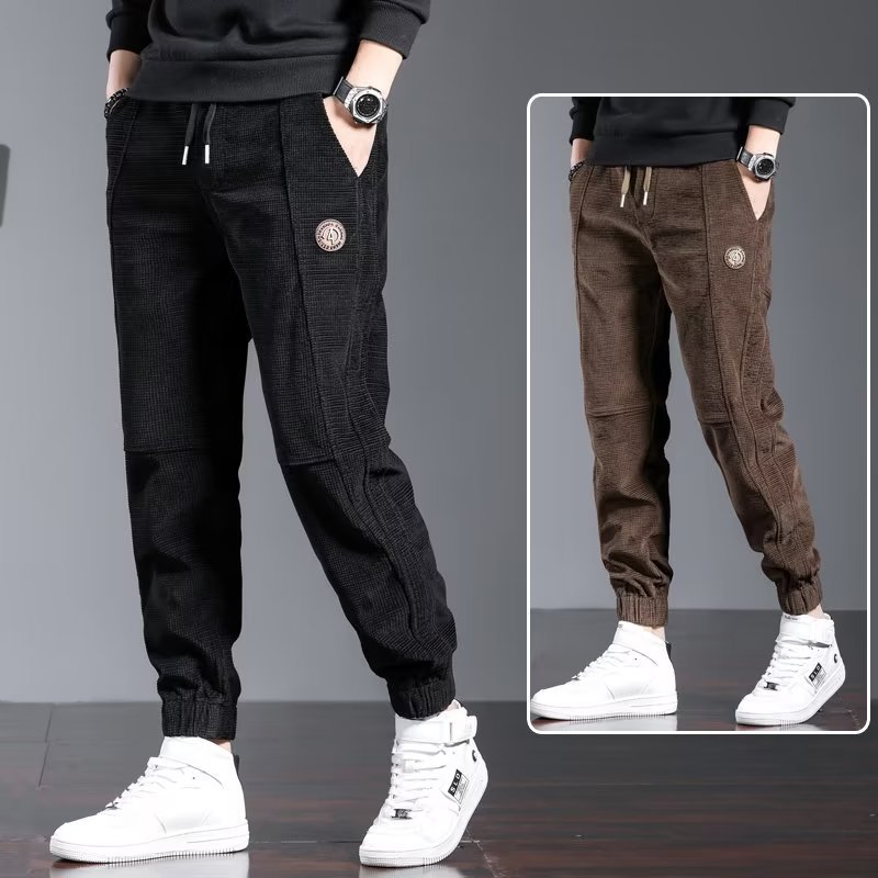 Corduroy autumn fashionable trousers