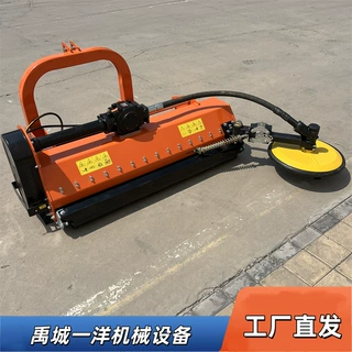 新款液压左右侧移打草机树空割草机自动避让式碎草机不伤树