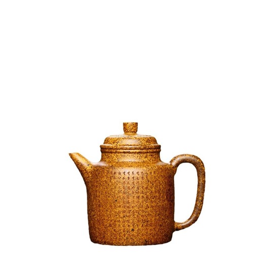 Lotus hand Gaode bell kettle Yixing purple clay teapot manufacturer wholesale raw ore keel gold sand mud purple clay teapot kung fu tea set