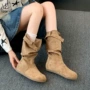 内增高厚底好看新款马丁靴