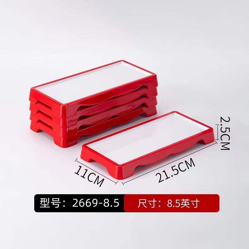 谭三娘鲜切牛肉盘密胺自助火锅餐具牛肉丸子摆盘潮汕牛肉火锅盘子|undefined