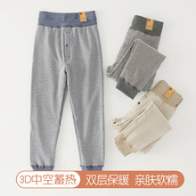 【特价清仓】儿童保暖裤童高腰棉裤打底裤加绒加厚棉裤女童打底裤