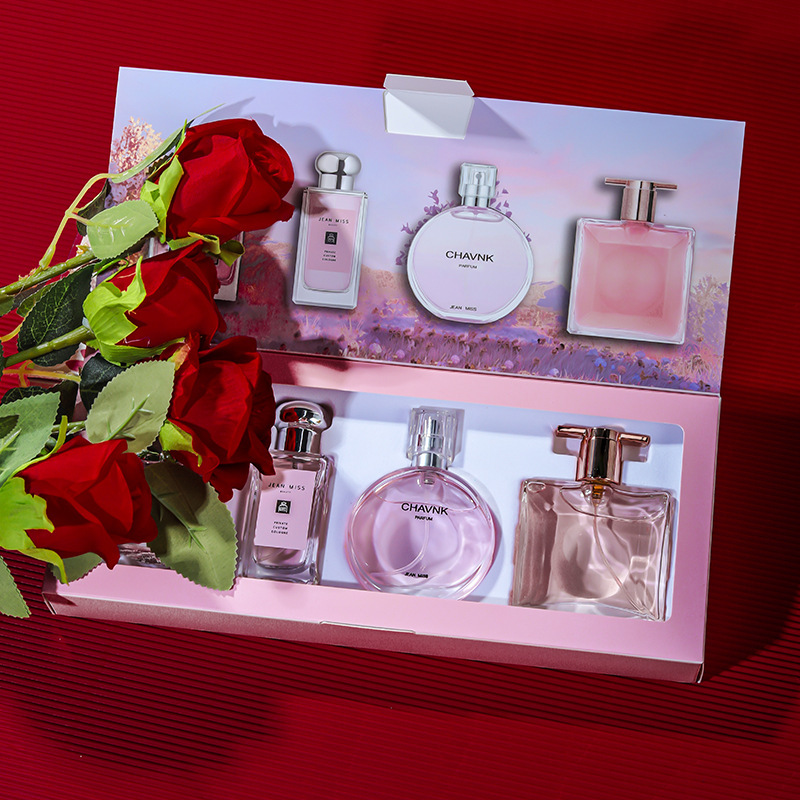 小城伊香 (Cross-border trading), (Wholesale), perfume, set, gift box for women, long-term effect