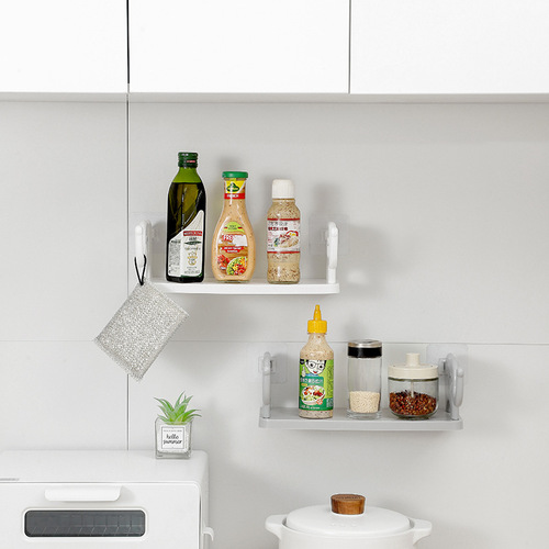 Shower rack bathroom toilet bathroom shower storage rack wall-mounted without drilling kitchen storage shelf