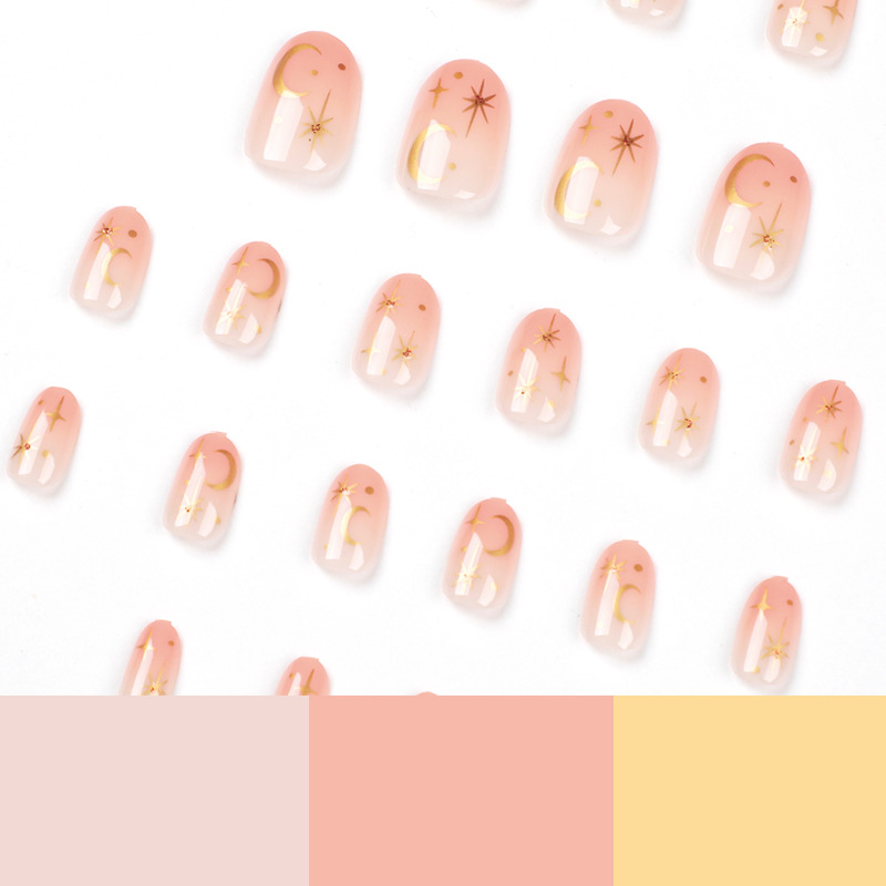 Desgaste pieza de uñas al por mayor Xingyue parche de uñas al por mayor arte de uñas usable al por mayor pieza de uñas cortas uñas falsas