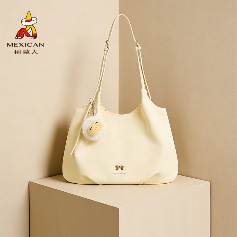 Fashionable universal capacious cute shoulder bag one shoulder