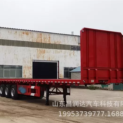 电动翼开启厢式半挂车展翼箱式物流集装箱车展翼式车厢