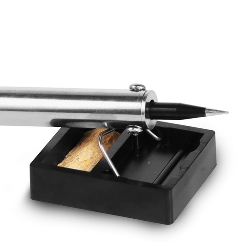 Factory direct simple bakelite soldering iron stand high temperature resistant heat dissipation soldering iron stand mini with sponge soldering iron stand