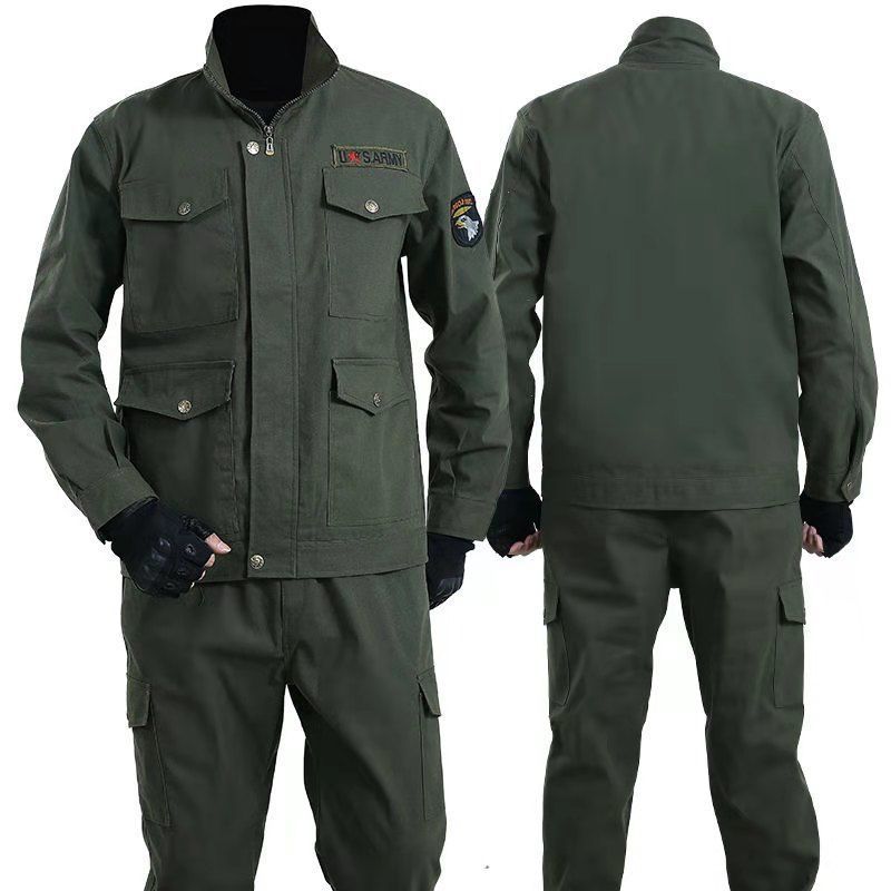 Ropa de trabajo de protección laboral con forro polar de invierno traje de Hombre Ropa de camuflaje resistente al desgaste engrosada impermeable chaqueta de ropa de trabajo cálida