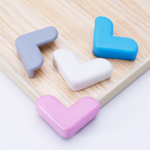 Thickened table corner anti-collision corner glass coffee table corner protective cover children's anti-collision table silicone corner protective cover