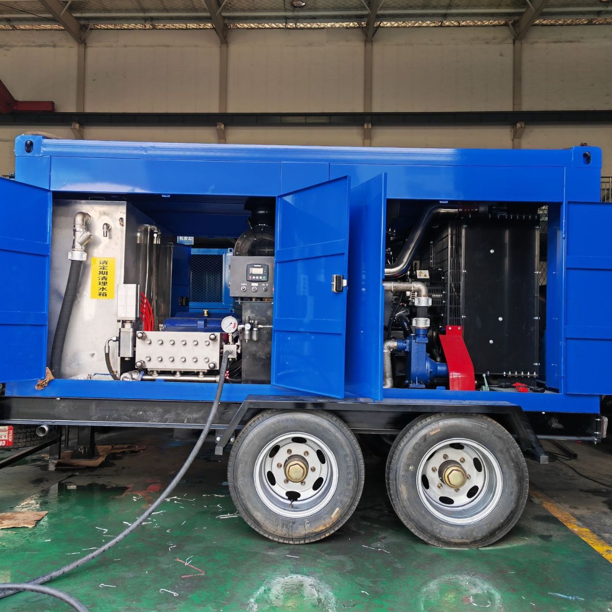 石化厂储油罐炼焦炉焦油污垢高压清洗机冷却塔原油残渣高压清洗机