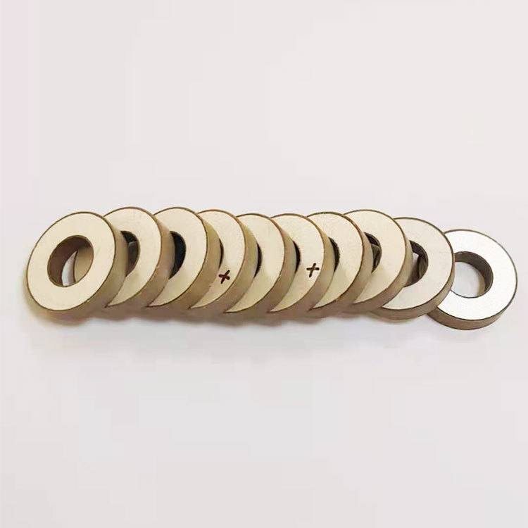 焊接压电陶瓷换能片P43-13×5.3×2.2 超声压电陶瓷环