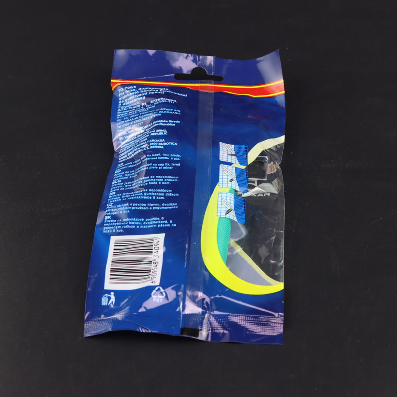 Hotel maquinilla de afeitar desechable hoja de dos capas viejo manual de afeitar depilación cuchillo ventas directas de la fábrica