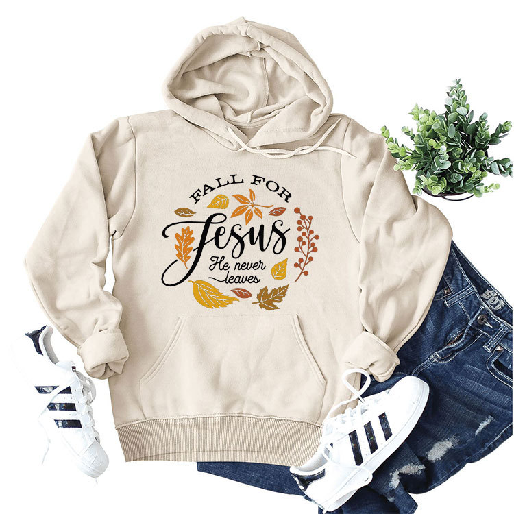 Otoño de comercio exterior Amazon Fall para fesus casual mujeres bolsillo con capucha deportes manga larga costilla suéter