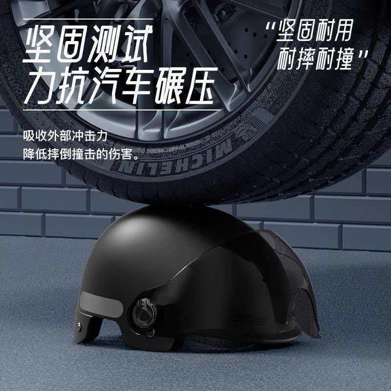 3C Certified Electric Scooter Helmet, Unisex, Free Shipping, Breathable Safety Helmet, Motorcycle Riding Helmet, All-Season Half Helmet