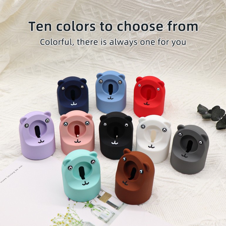 Suitable for Apple Applewatch Watch Charging Base Iwatch109876 Cute Bear Desktop Stand