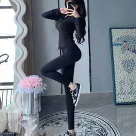 瑜伽服套装成人女秋冬季2025新款日常可外穿健身晨跑普拉提运动服