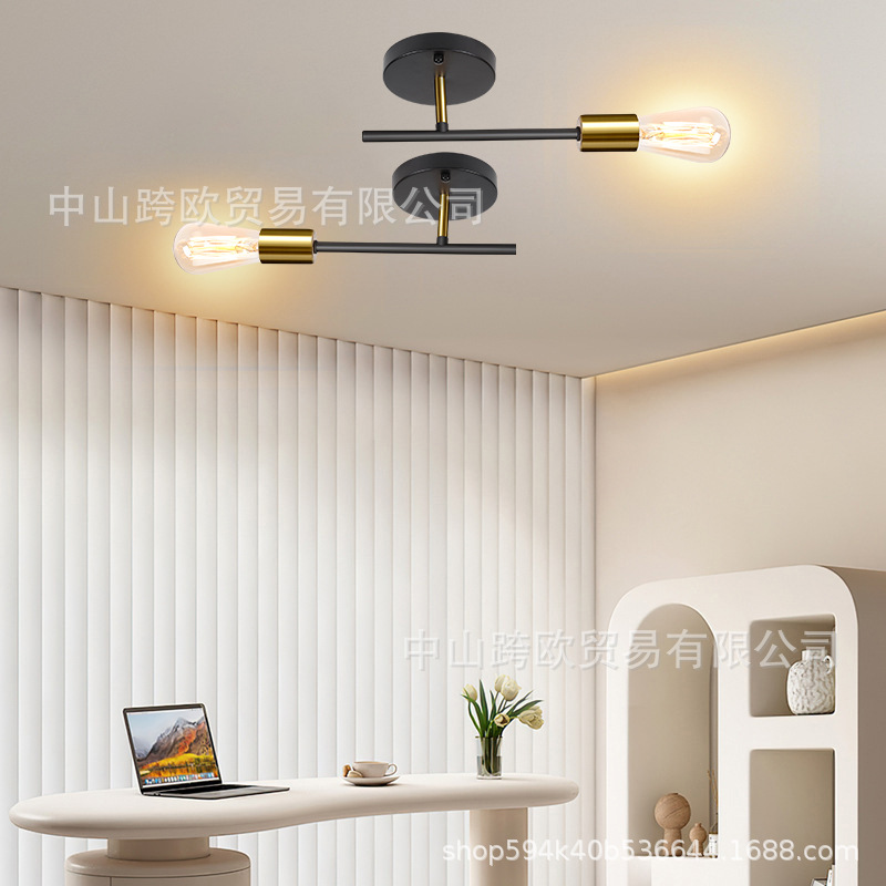 跨境热销枝型led吸顶灯 卧室客厅吸顶灯具餐厅过道灯轻奢简约灯饰