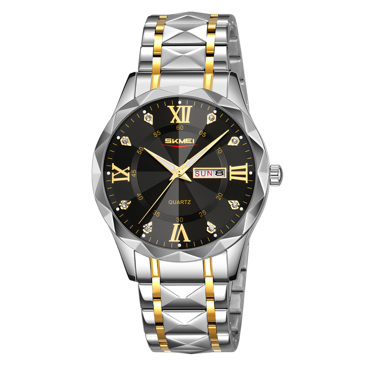 Momento de belleza pareja impermeable reloj calendario de luz nocturna reloj de pulsera transfronterizo caliente reloj de cuarzo fuente de fábrica al por mayor