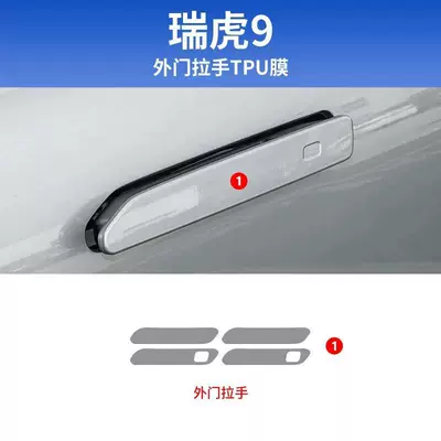 Central Control Screen Tpu Film – Car interior film - model-23-25-outer-door-handle-film