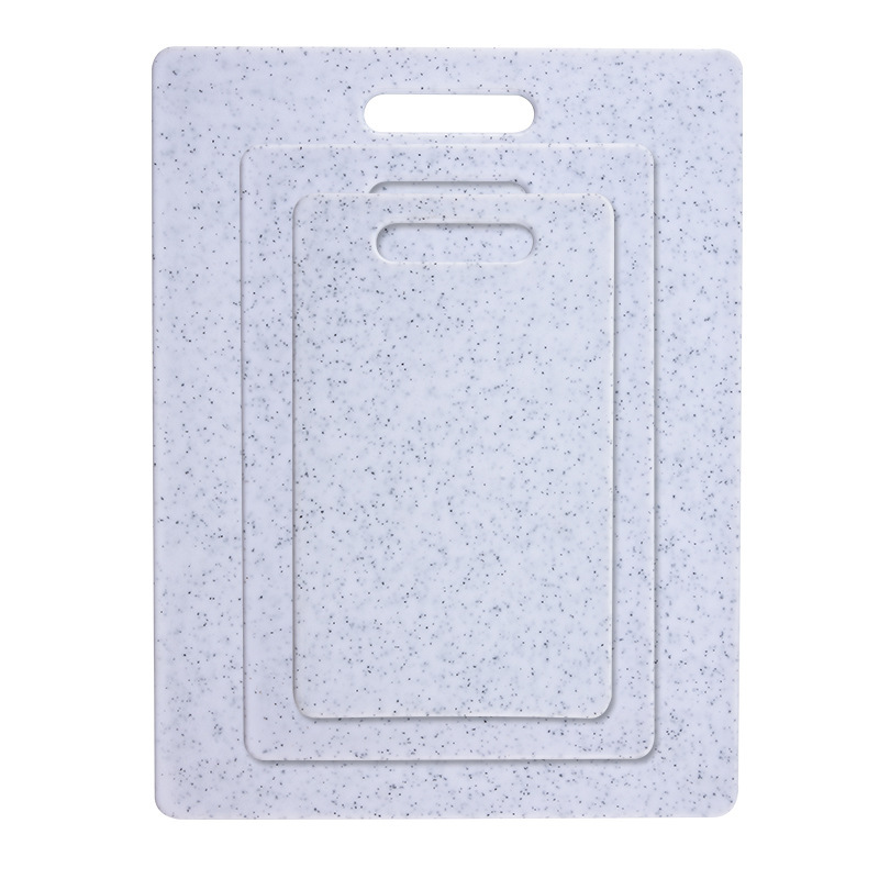 Fabricante al por mayor imitación patrón de mármol, plástico para el hogar, tabla de cortar de doble cara, tabla de cortar de cocina, tabla de cortar