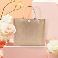 Льняная сумка с индивидуальным логотипом MUJI, готовая льняная ретро-сумка из джута и хлопка, экологически чистая сумка с возможностью персонализации