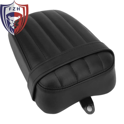 Suitable for Harley Softail Streetfighter Commander Road King S Modified Passenger Rear Seat Bag Rear Seat Cushion 18-26 (Motorcycle cushion) - black