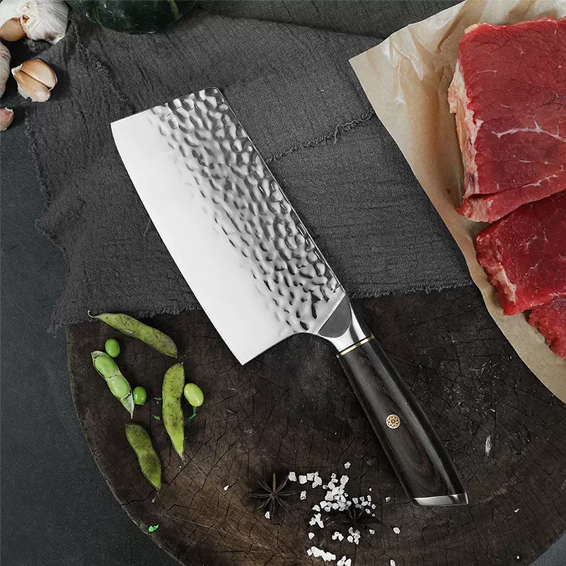 菜刀5Cr15不锈钢厨房女士切片刀切肉刀手柄开刃耐磨精钢高碳