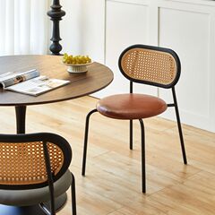デザイナーダイニングチェアホテルカフェレセプション交渉レジャーエリア金属脚ダイニングチェア寝室リビングルームダイニング