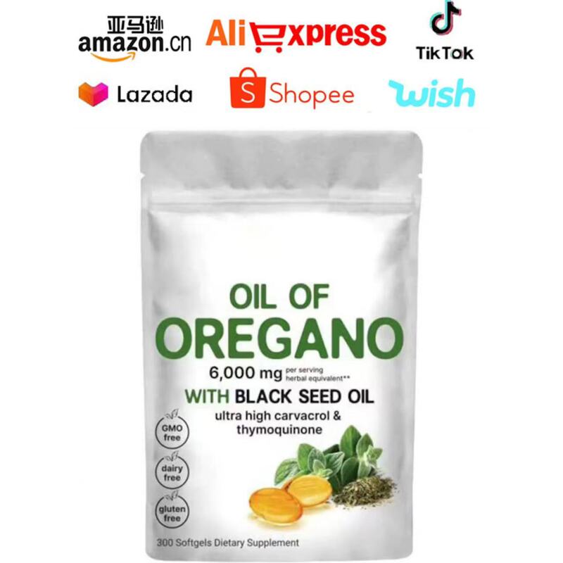 Cross-Border Hot-Selling Spot Niuzhi Oil Soft Capsule Oregano Health Care Factory Supports O Em Brand