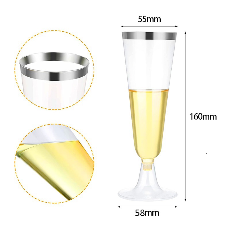 Vasos desechables transparentes para postres con tapa y cuchara, para gelatina y mousse