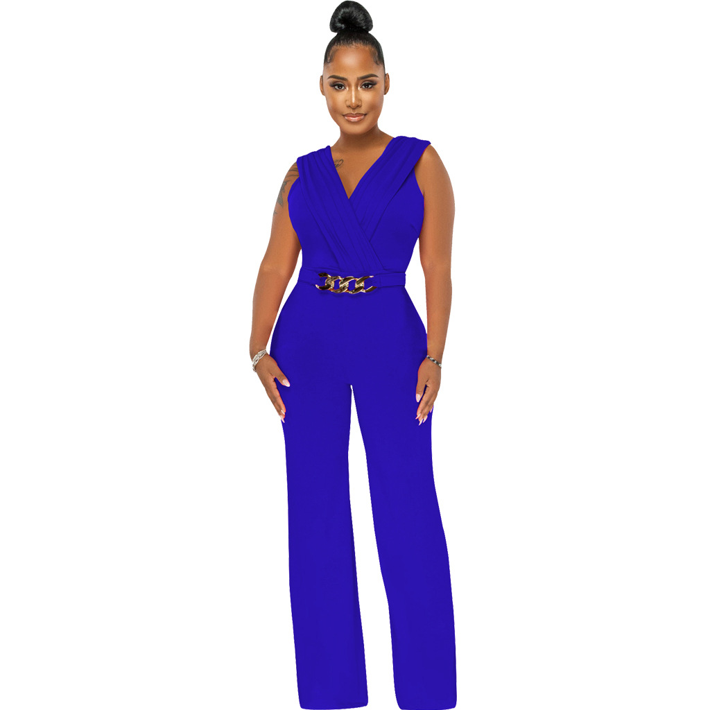 Women's Casual Daily Bodysuits Casual Streetwear Geometric Full Length Jumpsuits display picture 19