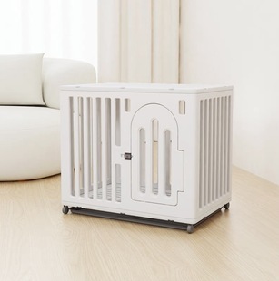 [Claw] indoor small dog medium dog large dog pet dog cage toilet integrated kennel with toilet