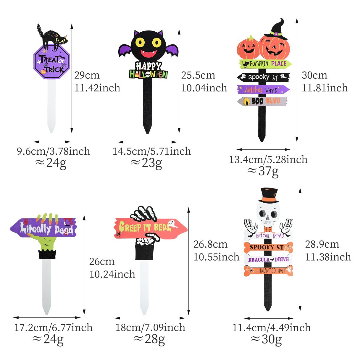 Decoraciones de Halloween artesanías de madera transfronterizas fantasmas fiesta puerta adornos colgantes de madera Halloween tarjetas de cartelera