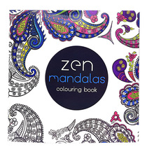 1 Pcs New 24 Pages Mandalas Flower Coloring Book For跨境专供