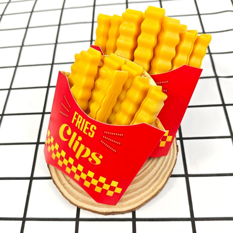Зажим для запечатывания картофеля фри, зажим для пакета для закусок, зажим для пакета для хлеба, влагозащитный и сохраняющий свежесть зажим, зажим для пищевой сухой молочной смеси, зажим для запечатывания, наклейка на холодильник