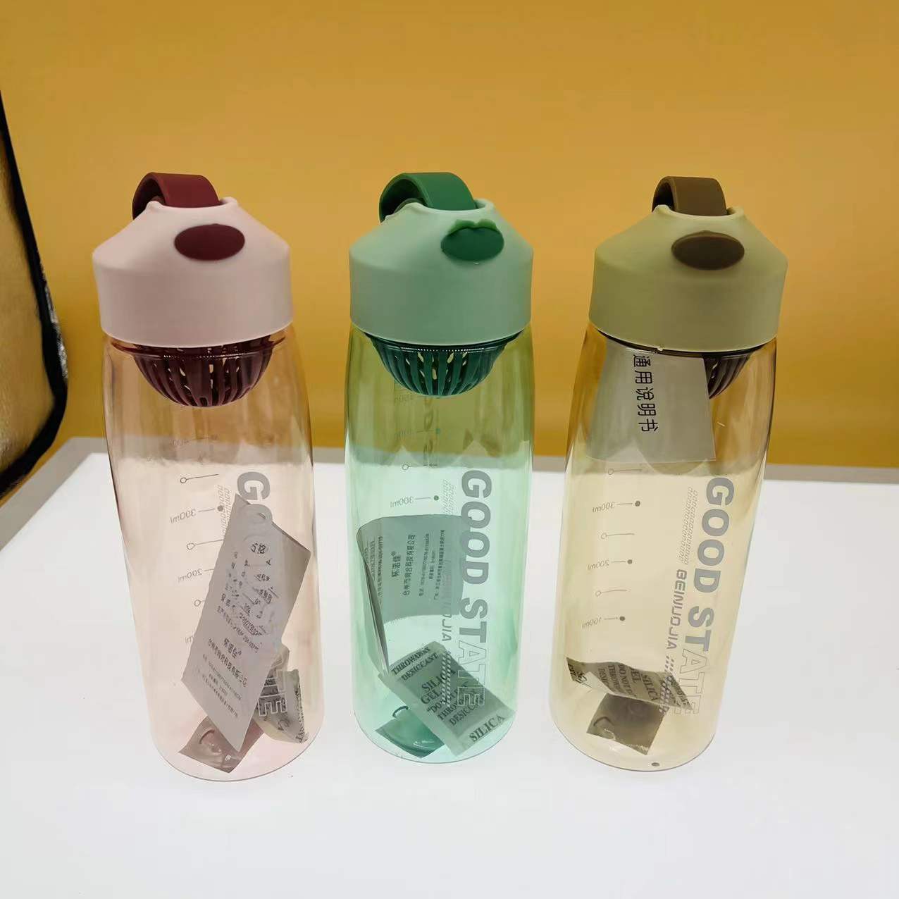 Fábrica al por mayor Shanghe 480ML adulto taza de separación de té de plástico taza diaria portátil taza de estudiantes deportes portátil taza