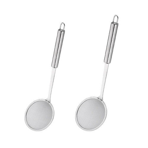 304 stainless steel colander, ultra-fine 80 mesh filter spoon, soy milk mesh sieve, grease and oil separator spoon, oil filter mesh, foam and oil separator