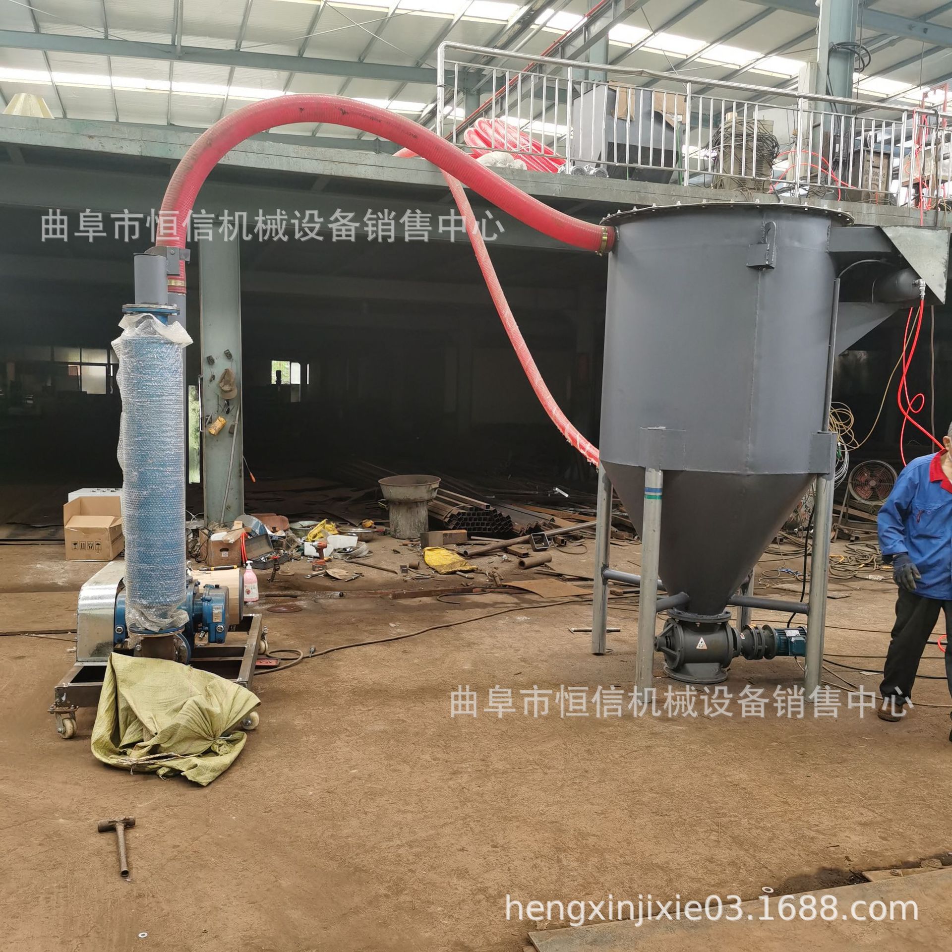 五谷杂粮气力吸粮机zcjb 风送无尘干灰气力吸灰机 一机多用抽灰机