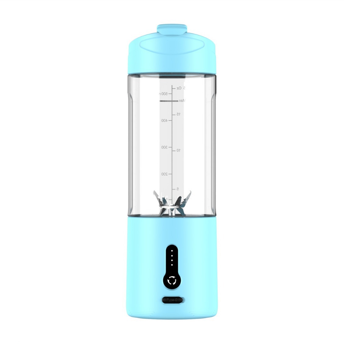 Exprimidor portátil tipo taza para Amazon, mini, recargable, multifunción