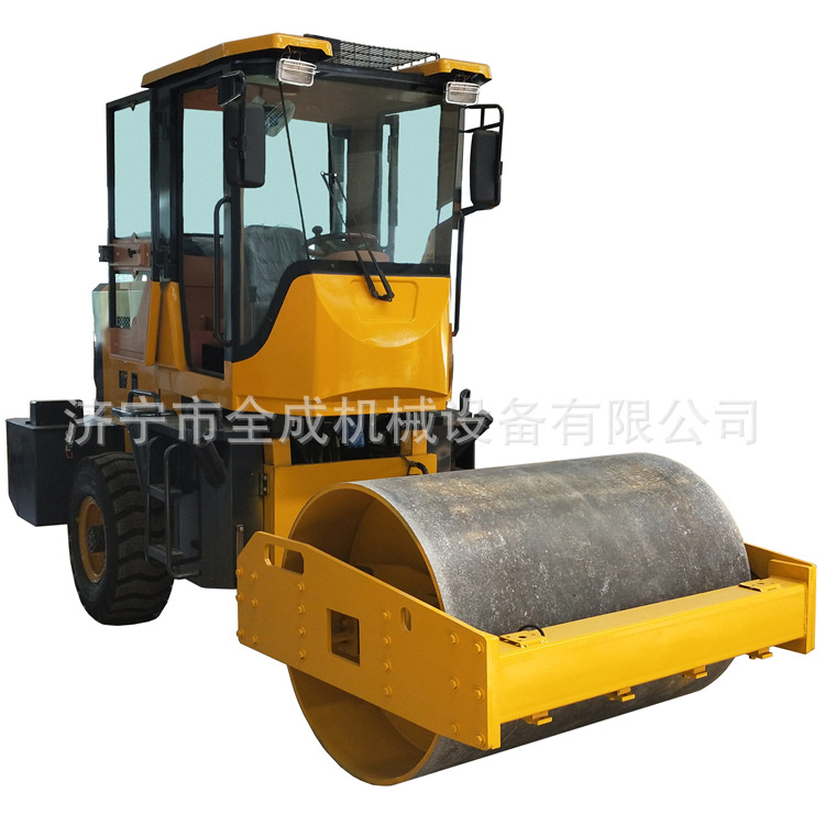 全成4吨座驾式震动压路机 4吨小型压路机价格 回填沟槽单轮滚压机