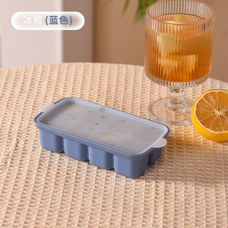 Verano casero de grado alimenticio de silicona de hielo bricolaje helado helado gelatina yogur recipiente para hacer helado molde