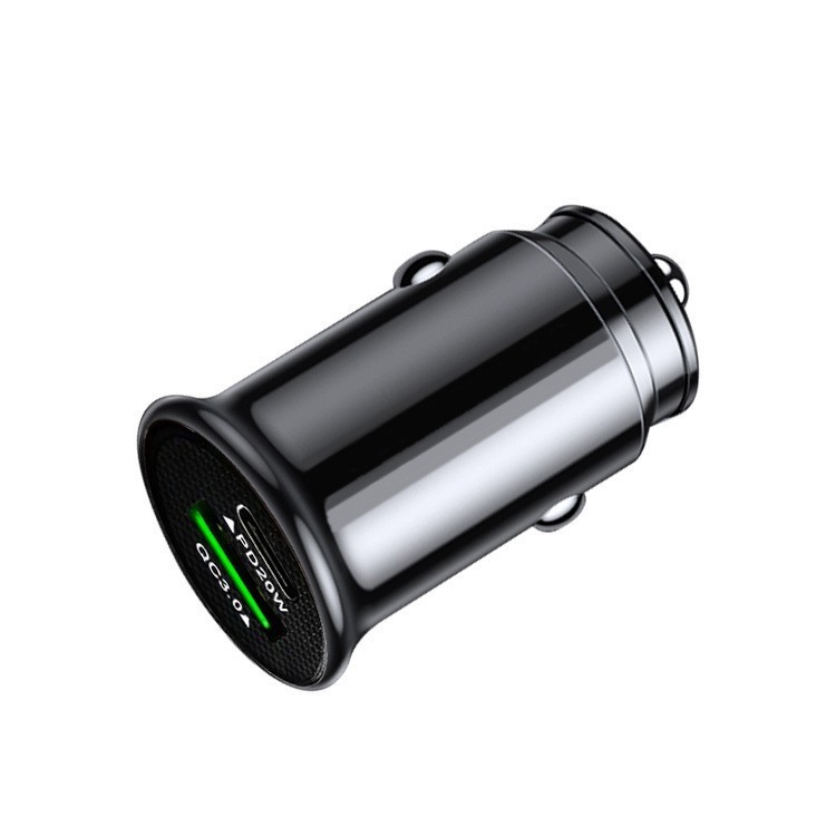 新型クロスボーダーpd + qc3.0 20wミニ車充電器a + cツインポート車載充電器工場直販|undefined