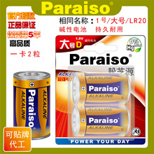 Paraiso/松芝源1号D型一号1.5V燃气灶热水器LR20手电筒碱性电池
