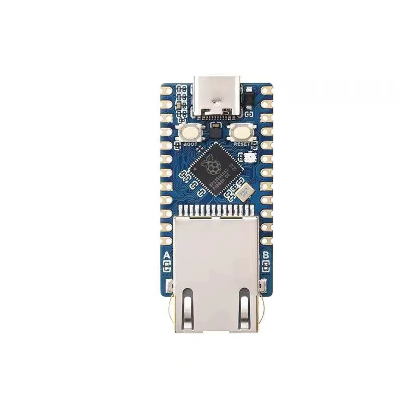 Микроконтроллерная плата разработки Ethernet Raspberry Pi RP2350-ETH, встроенный модуль RP2350 с сетевым портом