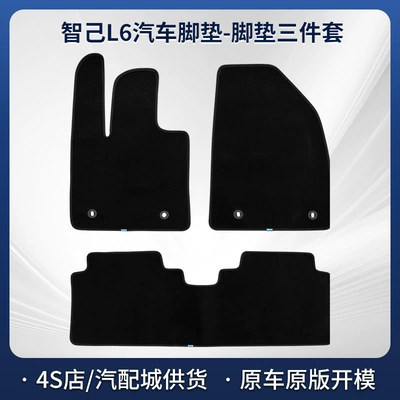All-Season Car Interior Supplies Stain-Resistant – Modelə uyğun ayaqaltı - zhiji-l6-car-mat-mat-three-piece-set
