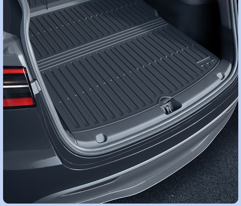 Suitable for the New Version of Tesla Model Y, the New Y/3 Integrated Trunk Mat and Backrest Mat Are Easy to Clean