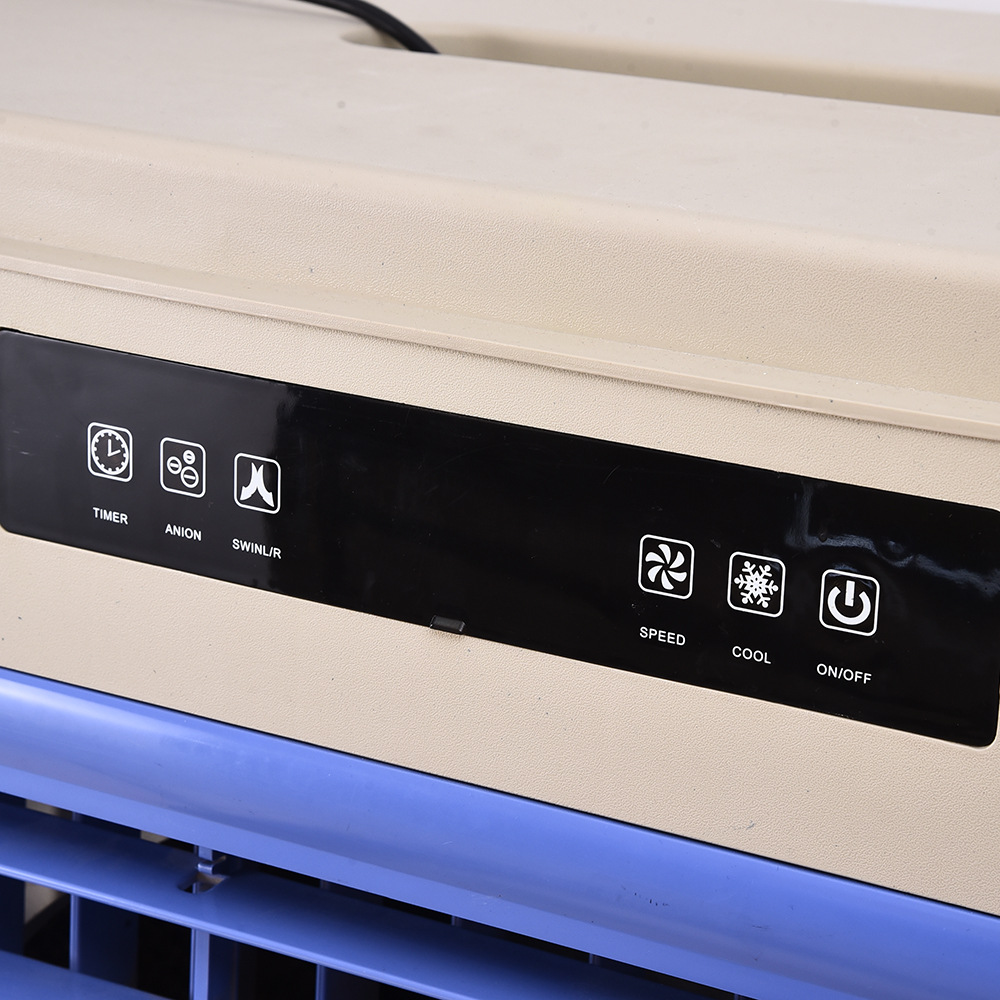 Fábrica al por mayor industrial-Grado móvil ventilador fábrica almacén de refrigeración control remoto tres parabrisas más agua aire acondicionado ventilador